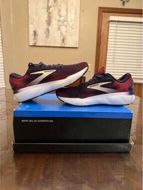 Brooks Ghost 16 Blue Running Shoes Sneakers Women's Sz 10 2A Narrow 1204072A422